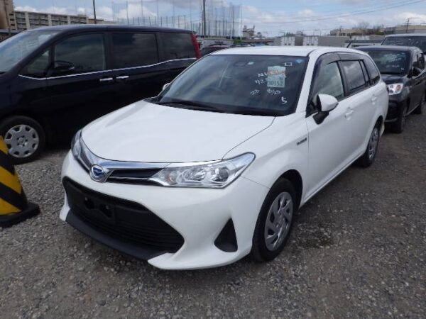 TOYOTA FIELDER 2020 HYBRID WHITE - Image 2