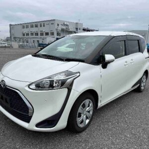 TOYOTA Pearl White Sienta 2021 G  (Stock ID: 5275)